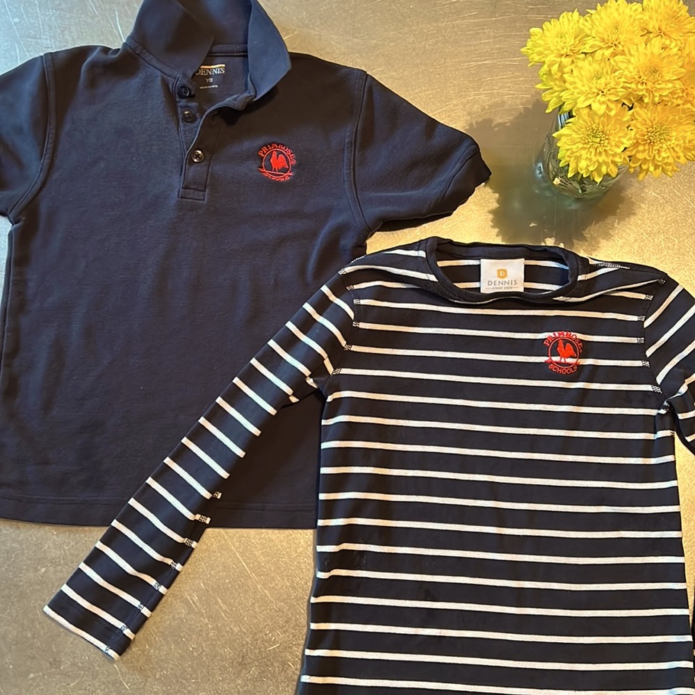 Primrose Unisex YS Set: 1 Crewneck jersey and 1 polo